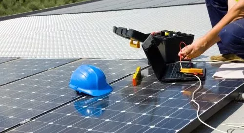 Testing Solar Panels