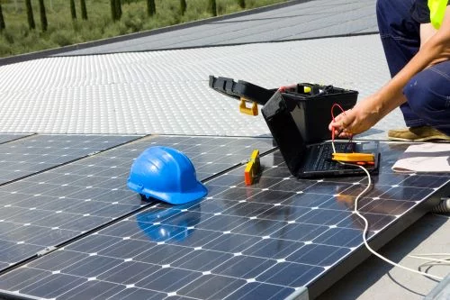 Testing Solar Panels