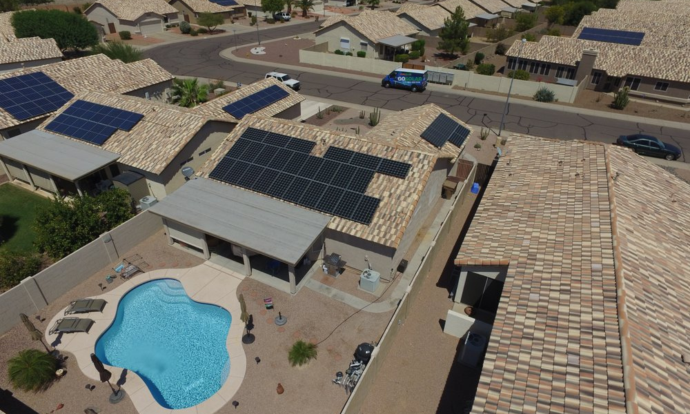 A Swimming Pool Being Heated by Solar
