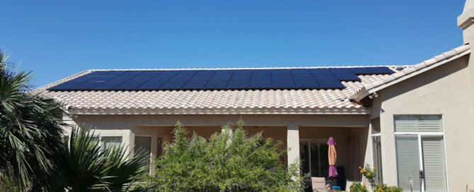 Solar Panels On a Home