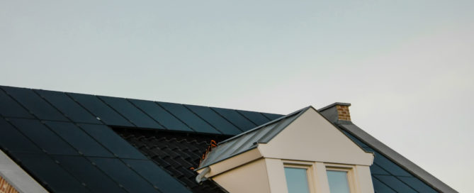 Solar Panels On A House