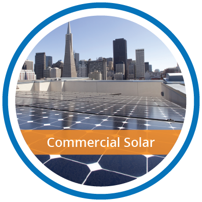 SunPower Solar Panels On A Commercial Building