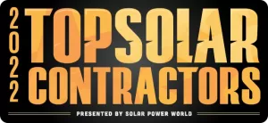 2022 Top Solar Contractor Badge