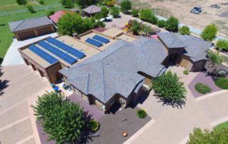 Large residential property with solar panels installed by SUNSOLAR SOLUTIONS for efficient energy use.