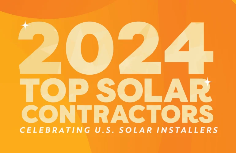 top solar contractor badge