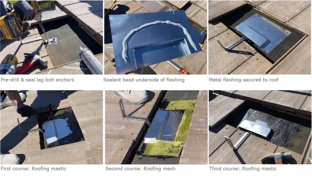 roof steps